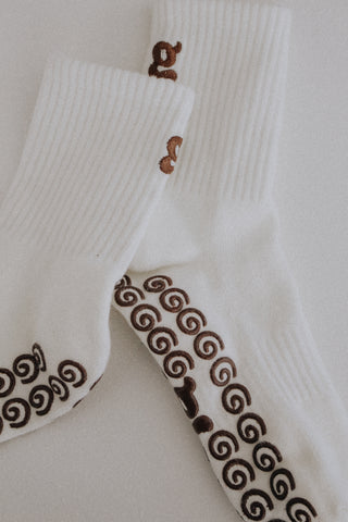 SMALL SWIRL GRIPZY BROWN